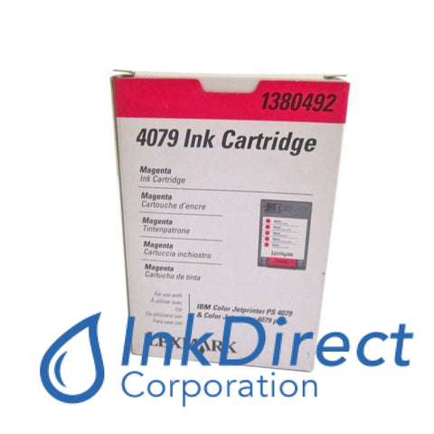 Genuine Lexmark 1380492 Ink Jet Cartridge Magenta