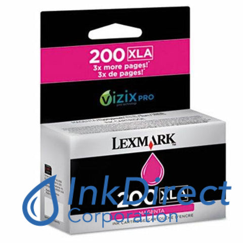 Genuine Lexmark 14L0199 Lex 200Xla Ink Jet Cartridge Magenta