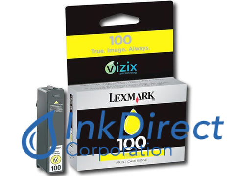 Genuine Lexmark 14N0902 14N1017 Lex 100 Standard Yield - Return Program Ink Jet Cartridge Yellow