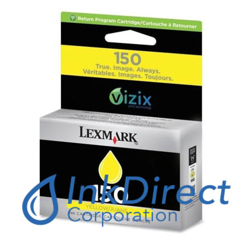 Genuine Lexmark 14N1610 Lex 150 Ink Jet Cartridge Yellow