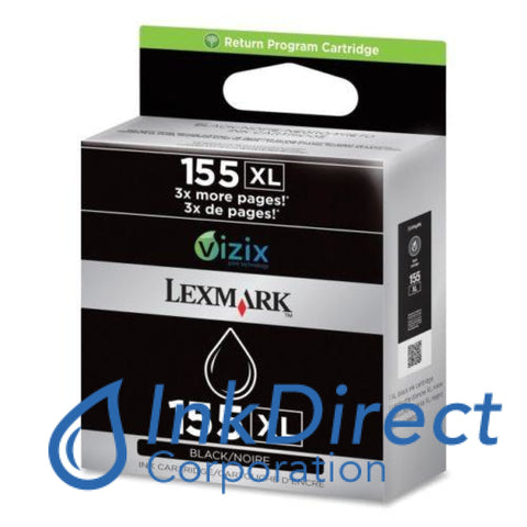 Genuine Lexmark 14N1619 Lex 155Xl Return Program Ink Jet Cartridge Black