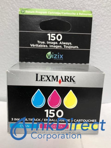 Genuine Lexmark 14N1805 Lex 150 Return Program Ink Jet Cartridge Color Pro 715 915 Ink Jet Cartridge