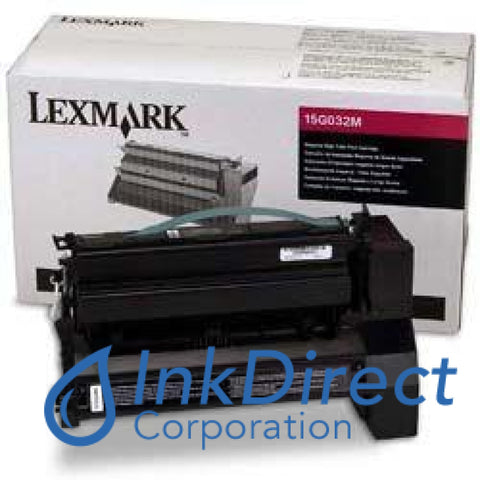 Genuine Lexmark 15G032M Toner Cartridge Magenta