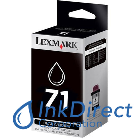 Genuine Lexmark 15M2971 Lex 71 Ink Jet Cartridge Black