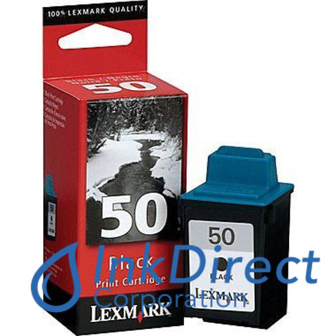 Genuine Lexmark 17G0050 Lex 50 Ink Jet Cartridge Black