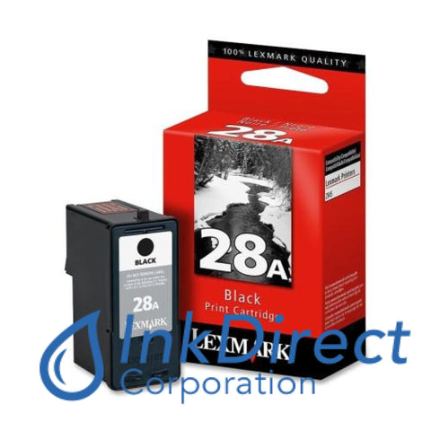 Genuine Lexmark 18C1528 Lex 28A Ink Jet Cartridge Black