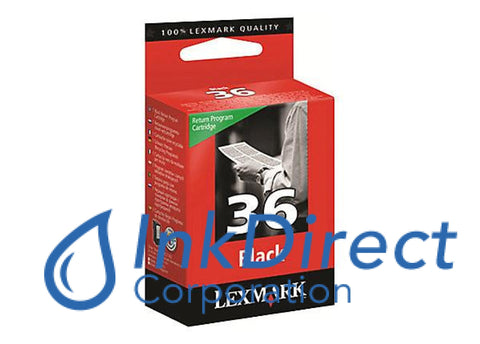 Genuine Lexmark 18C2130 Lex 36 Returned Program Ink Jet Cartridge Black