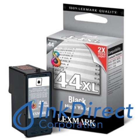 Genuine Lexmark 18Y0144 18Y0108 Lex 44Xl Ink Jet Cartridge Black