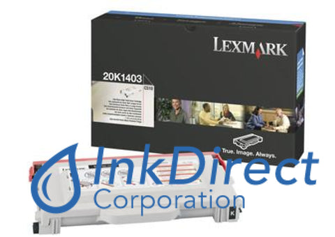 Genuine Lexmark 20K1403 Toner Cartridge Black