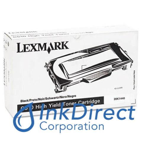 Genuine Lexmark 20K1440 C510 Toner Cartridge Black