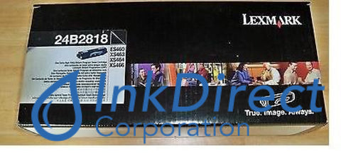 Genuine Lexmark 24B2818 Print Cartridge Black
