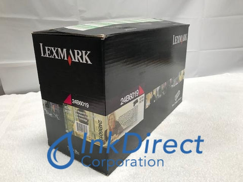 Genuine Lexmark 24B6019 Toner Cartridge Magenta , Multi Function XS795DTE, XS798DTE, Ink Direct Corpotation