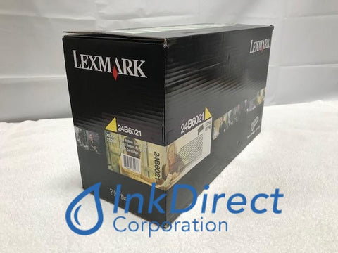 Genuine Lexmark 24B6021 Toner Cartridge Yellow Xs795Dte Xs798Dte Toner Cartridge , Lexmark - Multi Function XS795DTE, XS798DTE, Ink Direct Corporation