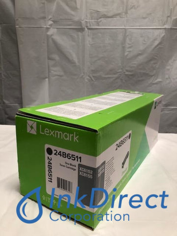 Genuine Lexmark 24B6511 Toner Cartridge Black XC 6152 8155 Toner Cartridge , Lexmark   -   XC 6152,  8155