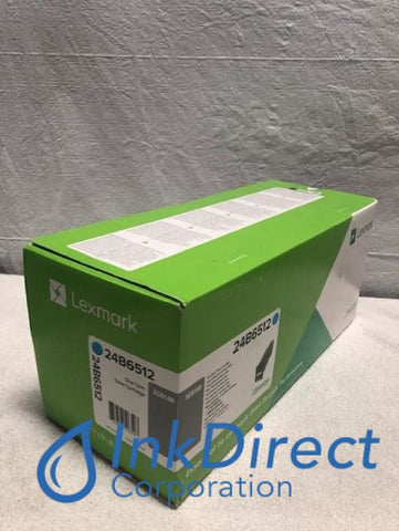 Genuine Lexmark 24B6512 XC8160 Toner Cartridge Cyan XC8160de XC8160dte Toner Cartridge , Lexmark   - Multi Function  XC 8160,  8160de,  8160dte