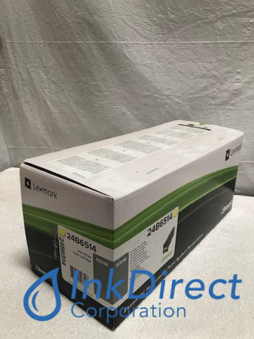Genuine Lexmark 24B6514 XC8160 Toner Cartridge Yellow XC8160de XC8160dte Toner Cartridge , Lexmark   - Multi Function  XC 8160,  8160de,  8160dte , Ink Direct Corporation