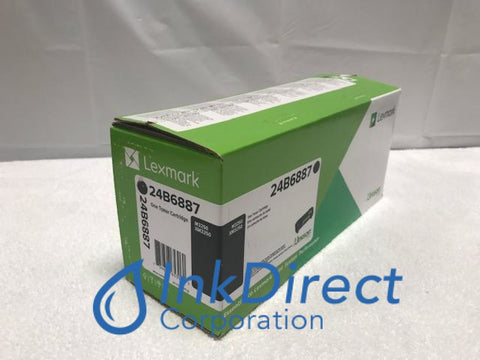 Genuine Lexmark 24B6887 Toner Cartridge Black M3250 XM3250 Toner Cartridge