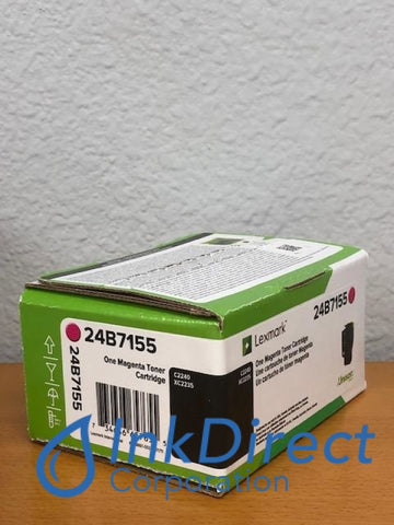 Genuine Lexmark 24B7155 Toner Cartridge Magenta C2240 XC2235 Toner Cartridge , Lexmark   - Laser Printer  C 2240,  XC  2235