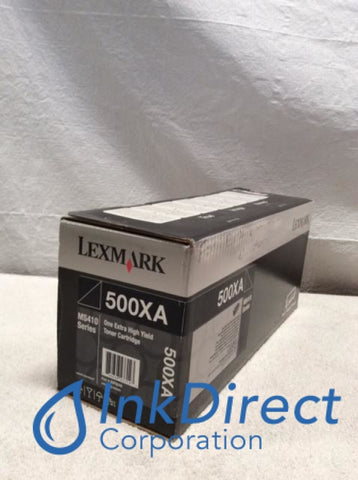 Genuine Lexmark 50F0XA0 500XA Toner Cartridge Black Toner Cartridge , Lexmark - Laser Printer MS410, MS410DN, MS415DN,