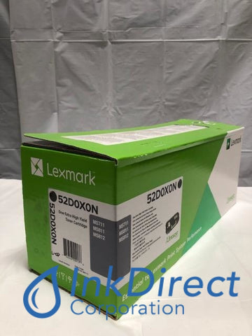 Genuine Lexmark 52D0X0N 520XN Toner Cartridge Black Toner Cartridge , Lexmark - Laser Printer MS711, MS811DN, MS811DTN, MS812DE, MS812DN, MS812DTN, Ink Direct Corporation
