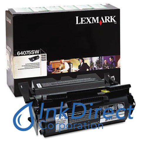 Genuine Lexmark 64075Sw Return Program Print Cartridge Black