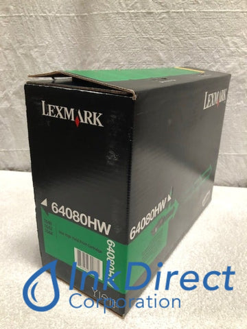 Genuine Lexmark 64080HW 64015HA Return Program Print Cartridge Black Print Cartridge , Lexmark - Laser Printer T640, T640DN, T640N, T640TN, T642, T642DN, T642DTN, T642N, T642TN, T644, T644DN, T644DTN, T644N, T644TN,