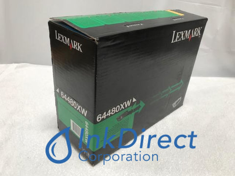 Genuine Lexmark 64480XW Print Cartridge Black T644 T644DN T644DTN T644DTN T644N X644E Print Cartridge