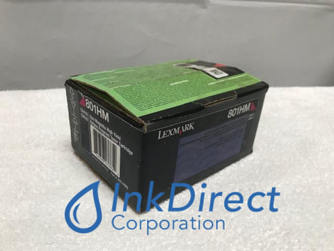 Genuine Lexmark 80C1HM0 801HM Return Program Toner Cartridge Magenta CX410DE CX410DTE CX410E CX510DE CX510DHE CX510DTHE Toner Cartridge