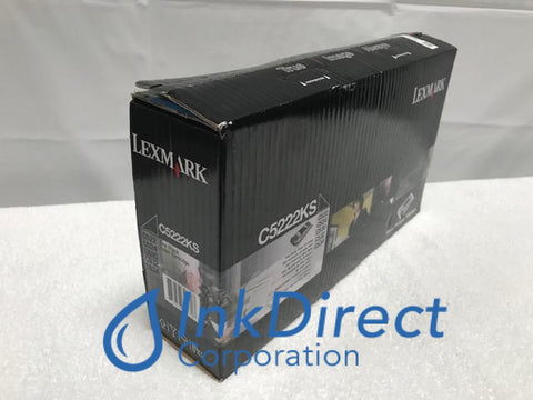 Genuine Lexmark C5222KS Toner Cartridge Black C522 C522N C524 C524DN C524DTN C524N C530DN C532N C534DN C534DTN C534N Toner Cartridge
