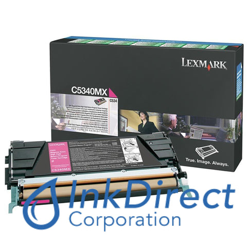 Genuine Lexmark C5340Mx Return Program Toner Cartridge Magenta