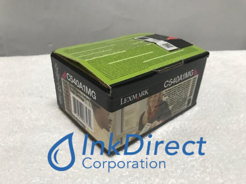 Genuine Lexmark C540A1MG Return Program Toner Cartridge Magenta C540 C540N C543 C544 C544DN C544DTN C544DW C544N C546DTN X543DN X544DN