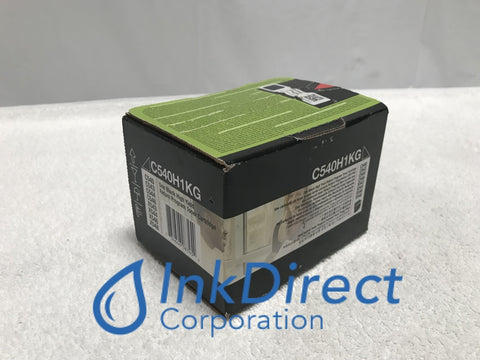 Genuine Lexmark C540H1KG Return Program Toner Cartridge Black C540 C540N C543 C544 C544DN C544DTN C544DW C544N C546DTN X543DN X544DN X544DTN , Lexmark - Laser Printer C540, C543, C544, C544DN, C544DTN, C544DW, C544N, C546DTN, - Multi Function X543DN, X544DN, X544DTN, X544DW, X544N, X546DTN, X548DE, X548DTE , Ink Direct Corporation