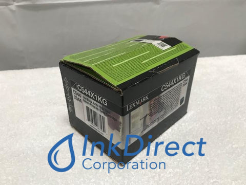 Genuine Lexmark C544X1KG Return Program Toner Cartridge Black C544 C544DN C544DTN C544DW C544N X534DN X544 X544DN X544DTN X544DW X544N , Lexmark - Laser Printer C544, C544DN, C544DTN, C544DW, C544N, - Multi Function X534DN, X544, X544DN, X544DTN, X544DW, X544N, X548DE, X548DTE, Ink Direct Corporation