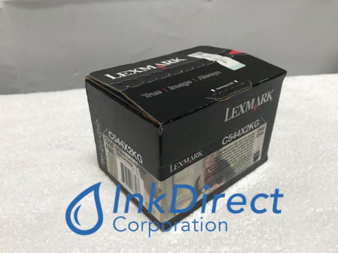 Genuine Lexmark C544X2KG Toner Cartridge Black C544 C544DN C544DTN C544DW C544N - Multi Function X544 X544D X544DTN X544DW X544N Toner , Lexmark - Laser Printer C544, C544DN, C544DTN, C544DW, C544N, - Multi Function X534DN, X544, X544DN, X544DTN, X544DW, X544N, X548DE, X548DTE, Ink Direct Corporation