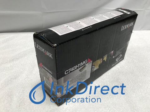 Genuine Lexmark C748H1MG Return Program Toner Cartridge Magenta C748DE C748DTE C748E Toner Cartridge
