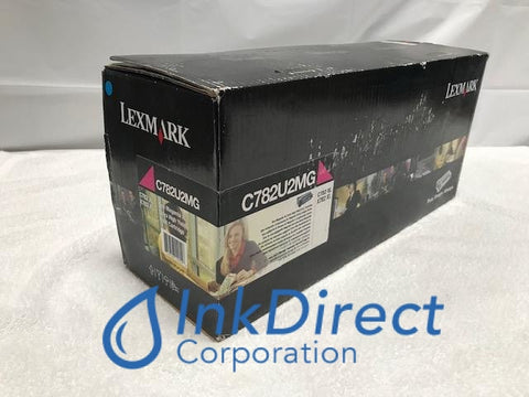 Genuine Lexmark C782U2MG Print Cartridge Magenta C782 C782DNXL C782DTNXL C782NXL X782EXL Print Cartridge , Lexmark - Laser Printer C782, C782DNXL, C782DTNXL, C782NXL, - Multi Function X782EXL, Ink Direct Corporation