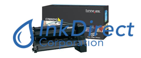 Genuine Lexmark C782X2Yg Extra High Yield Toner Cartridge Yellow