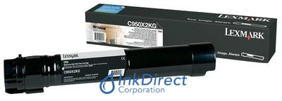 Genuine Lexmark C950X2Kg Toner Cartridge Black Toner Cartridge