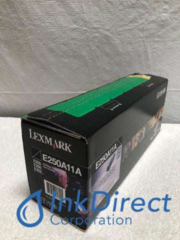 Genuine Lexmark E250A11A Return Program Toner Cartridge Black Toner Cartridge , Lexmark - Laser Printer E250, E250D, E250DN, E350, E350D, E350DN, E352DN, E450, E450DN,
