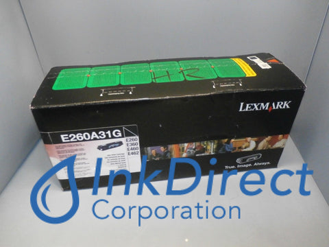Genuine Lexmark E260A31G Toner Cartridge Black