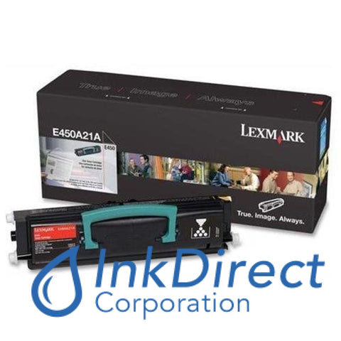 Genuine Lexmark E450A21A Toner Cartridge Black