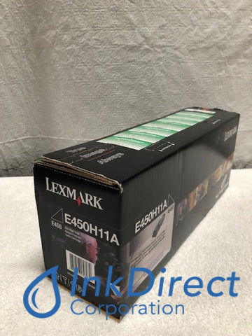 Genuine Lexmark E450H11A 24B0741 Return Program Toner Cartridge Black E450 E450DN Toner Cartridge , Lexmark - Laser Printer E450, E450DN,