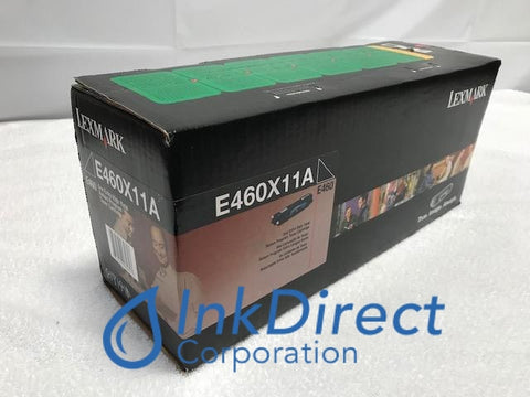 Genuine Lexmark E460X11A Return Program Toner Cartridge Black E460 E460D E460DN E460DW Toner Cartridge , Lexmark - Laser Printer E460, E460D, E460DN, E460DW, Ink Direct Corporation