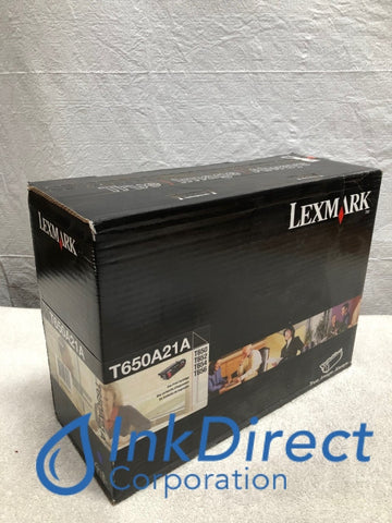 Genuine Lexmark T650A21A T650 7K Print Cartridge Black Print Cartridge , Lexmark - Laser Printer T650, T650DN, T650DTN, T650N, T652, T652DN, T652DTN, T652N, T654, T654DN, T654DTN, T654N, T656DNE,
