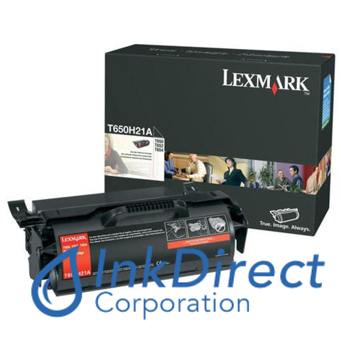 Genuine Lexmark T650H21A Hy Print Cartridge Black
