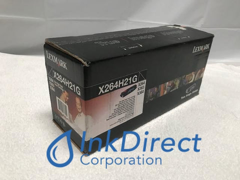 Genuine Lexmark X264H21G ( X264H11G X264H31G ) Toner Cartridge Black X264 X264DN X363DN X364 X364DN X364DW Toner Cartridge
