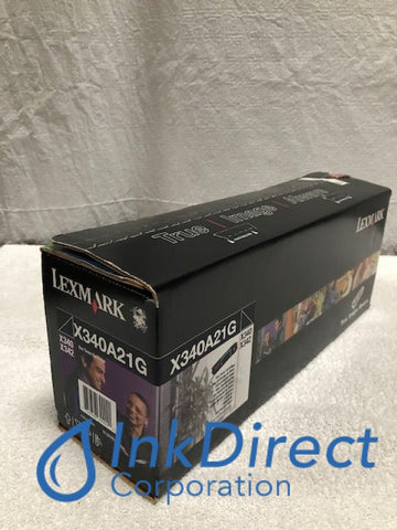 Genuine Lexmark X340A21G Toner Cartridge Black X340 X342 Toner Cartridge , Lexmark - Multi Function X340, X340N, X342, X342N, Ink Direct Corporation