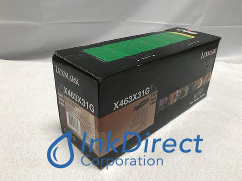 Genuine Lexmark X463X31G Extra High Yield Toner Cartridge Black , Multi Function X463DE, X464DE, X466DE, X466DTE, X466DWE,