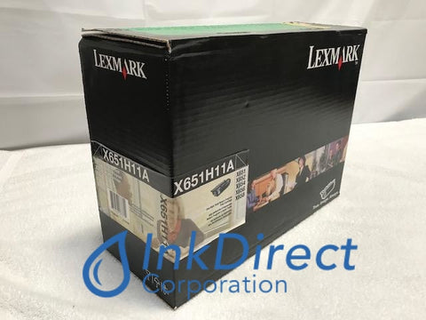 Genuine Lexmark X651H11A Return Program Print Cartridge Black X651 X651DE X652 X652DE X654 X654DE X656 X656DE X656DTE X658 X658DE X658DFE