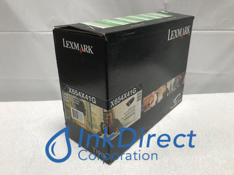 Genuine Lexmark X654X41G Extra High Yield Print Cartridge Black X654 X654DE X654DE MFP X656DE X656DE MFP X656DTE X658DE MFP X658DFE X658DME